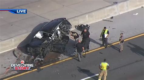 Deadly multi-car crash leads to NB Turnpike closure in Davie